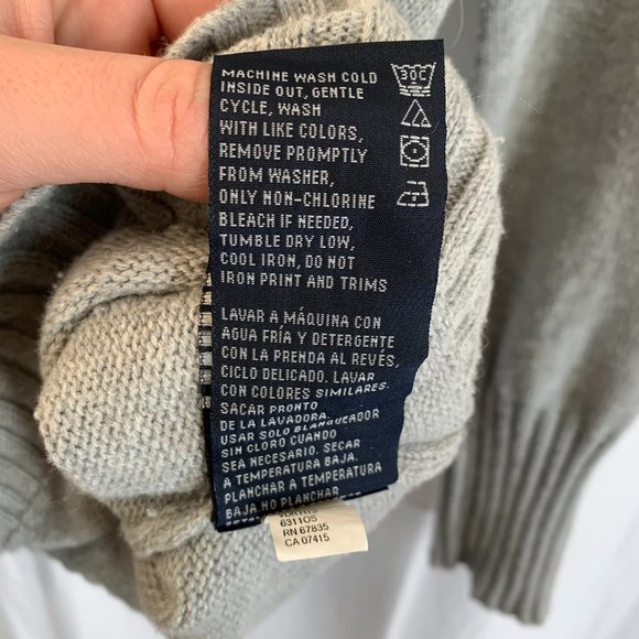 Nautica Cowl Neck Long Sleeve Sweater - Picture 4 of 9